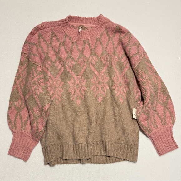 Free People Fireside Tunic Sweater Size M - Picture 3 of 6